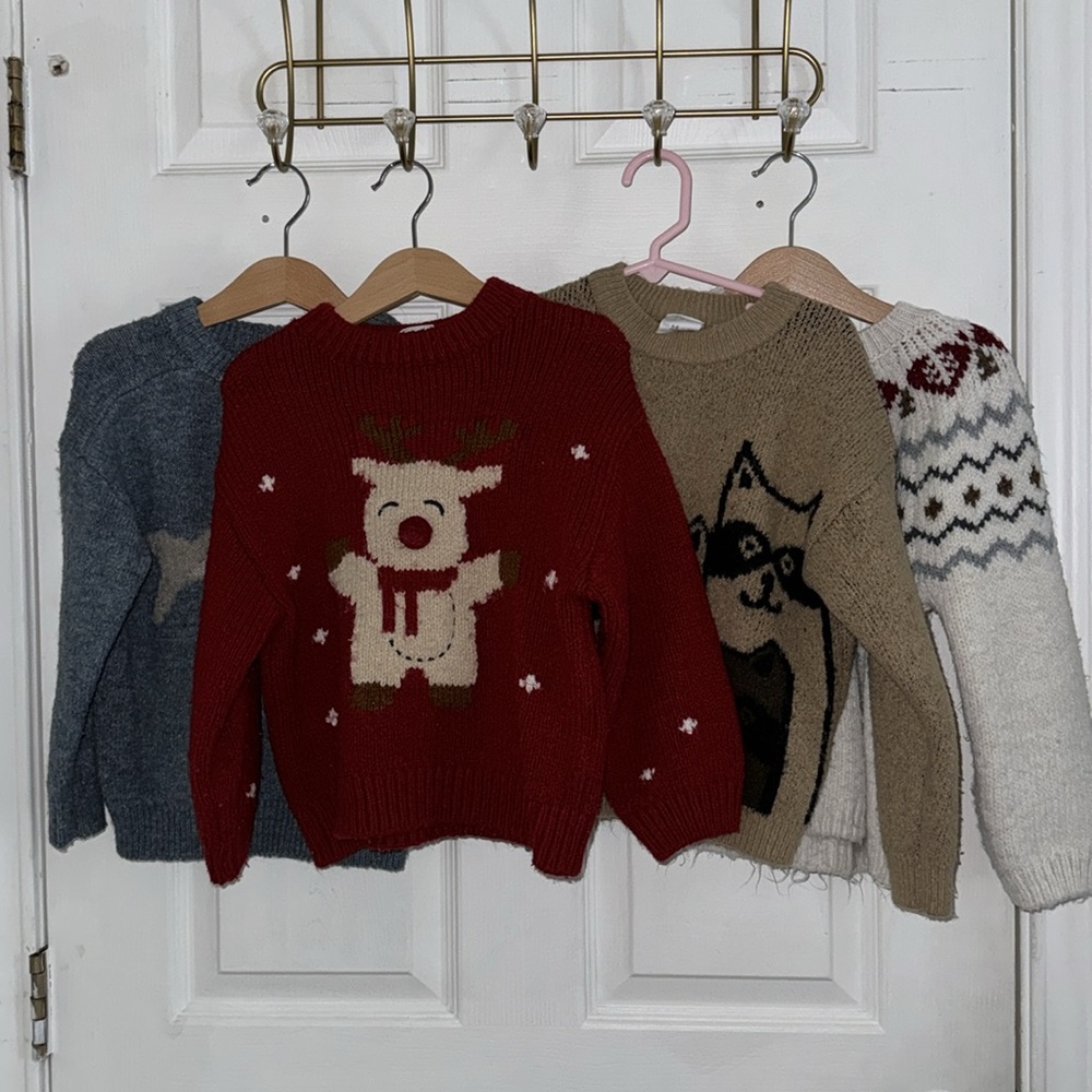 Bundle of 4 Zara sweaters